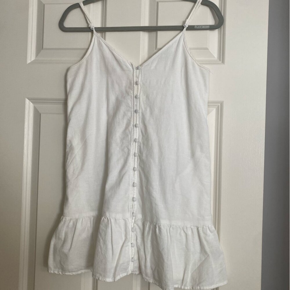 American Eagle Button-Front Mini Dress